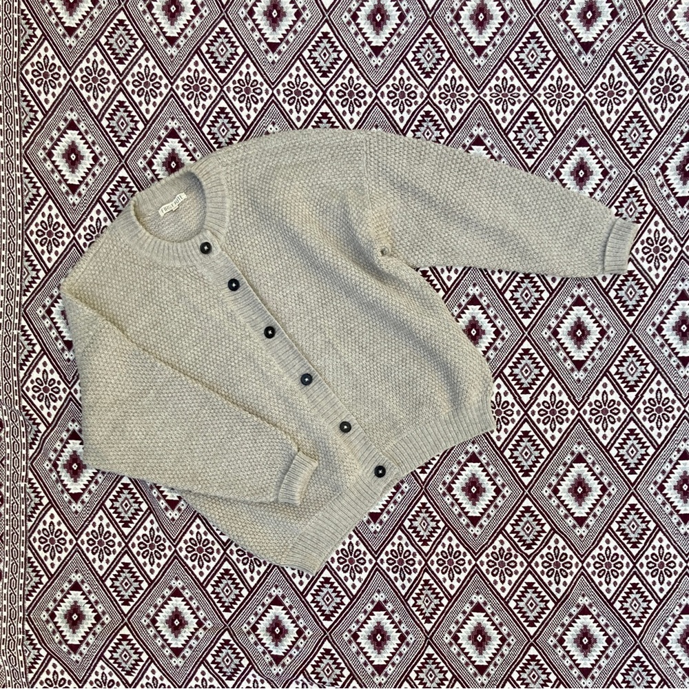 FIRST RITE Oatmeal Isla Cardigan